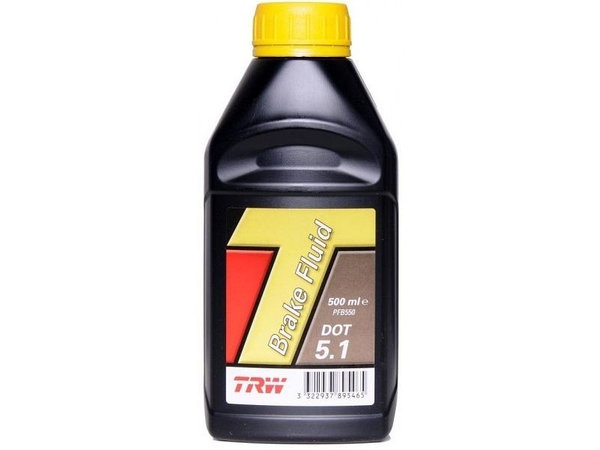 Тормозная жидкость TRW BRAKE FLUID DOT 5.1, 0.5л